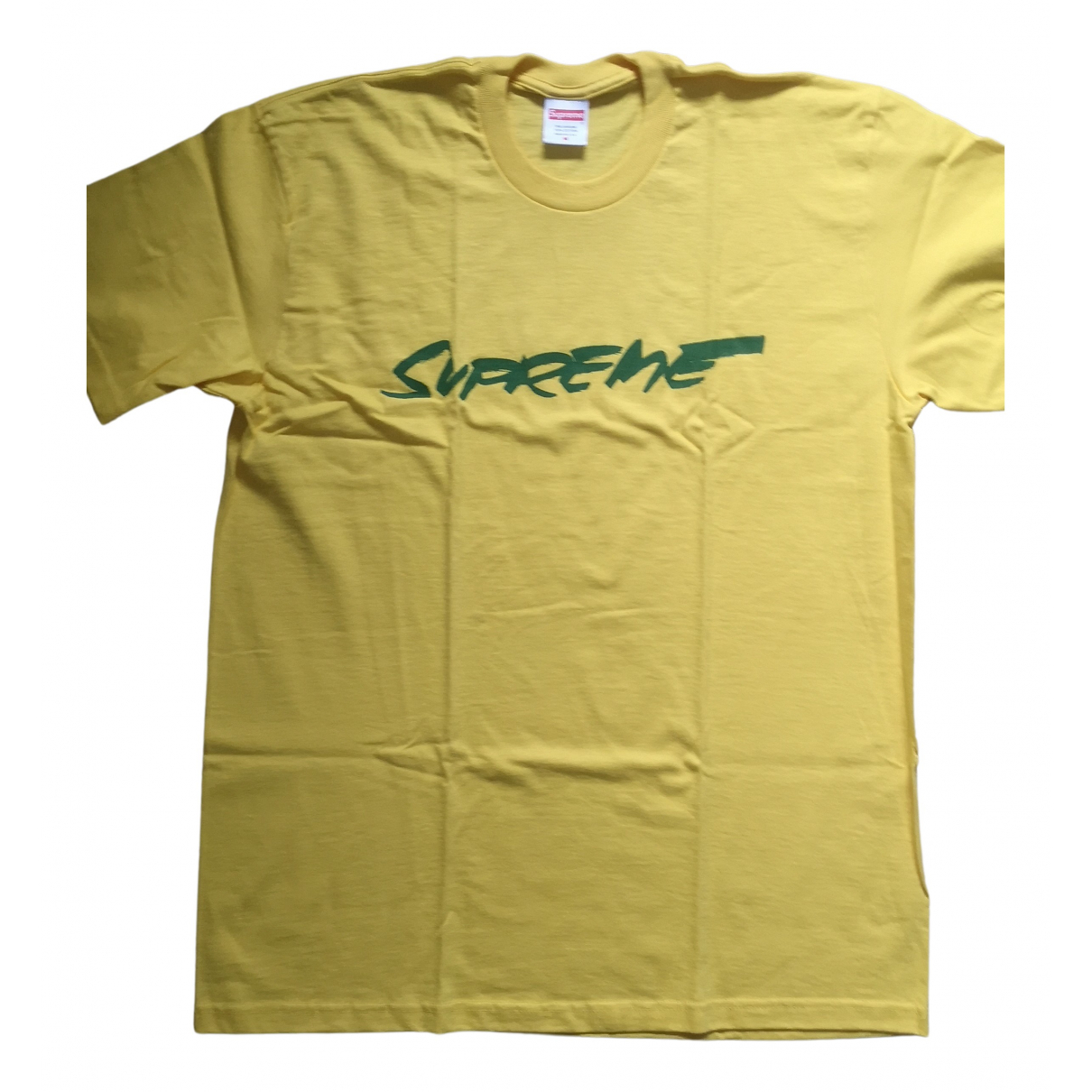 Yellow cotton t-shirt Supreme Yellow 